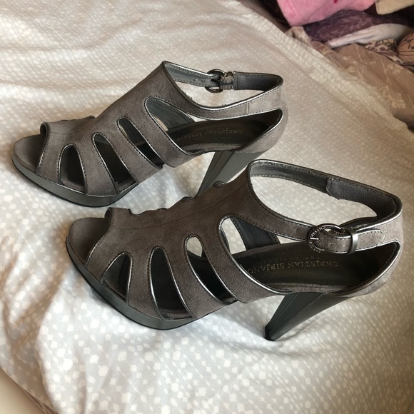 Christian Siriano Shoes - Grey Christian Siriano Heels